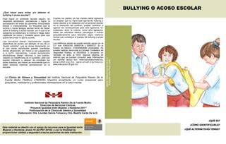 bullying en los colegios entre compañer s PPT