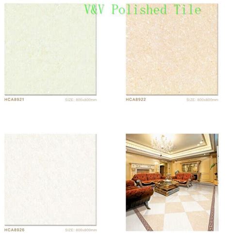 Super Glossy Polished Porcelain Floor Tile Soluble Salt Tile China