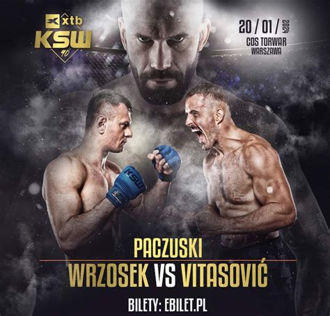 Ksw Ods Ania Pierwsze Karty Przysz Orocznej Gali Xtb Ksw Mwmma