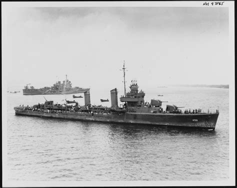 Nh 97865 Uss Laffey Dd 459