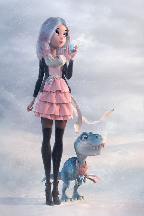 Top 11 Beautiful 3d Girl By Carlos Ortega Elizalde Carlos Ortega Elizalde Is A 3d Artist From