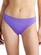 Blu4u Μαγιό Bikini Σλιπ Solids Κανονικό Φαρδύ Πίσω Μωβ Skroutz gr