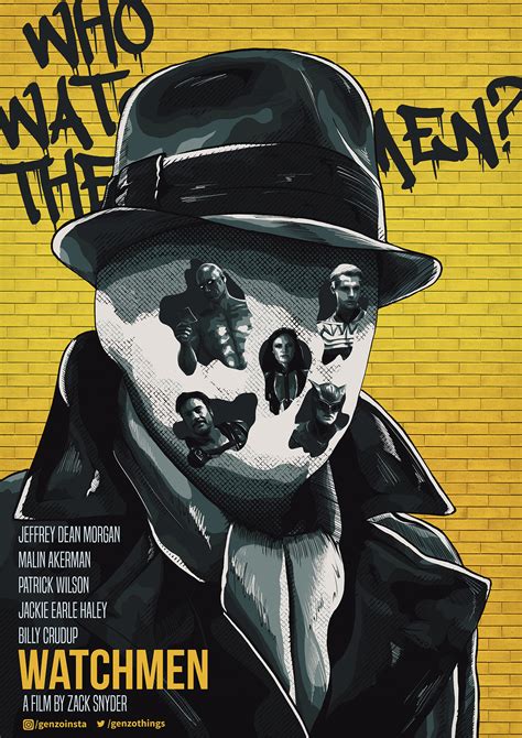 Watchmen Poster By Genzo