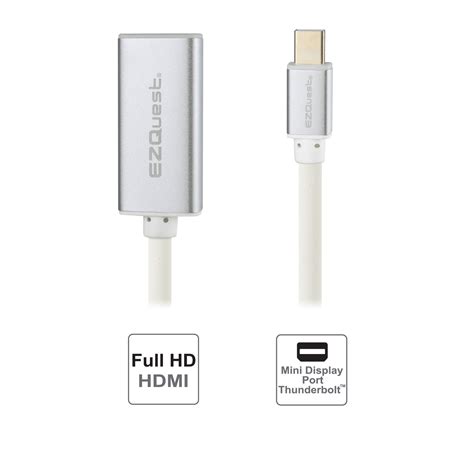Ezquest Mini Displayportthunderbolt™ To Hdmi Adapter