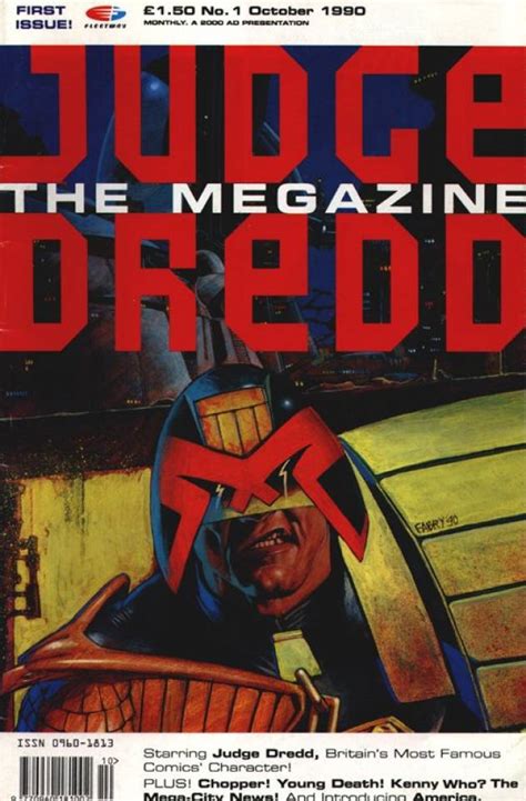 Judge Dredd The Megazine 1 Meg 1 Issue