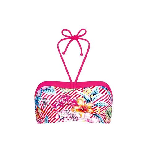BIKINI HONOLULU ESPAMPADO ROSA AMOENA Farmacia Del Pilar