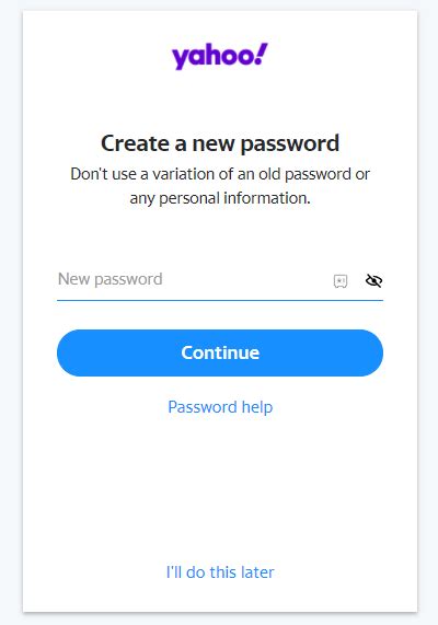 How To Reset Yahoo Account Password Tf Techy How To