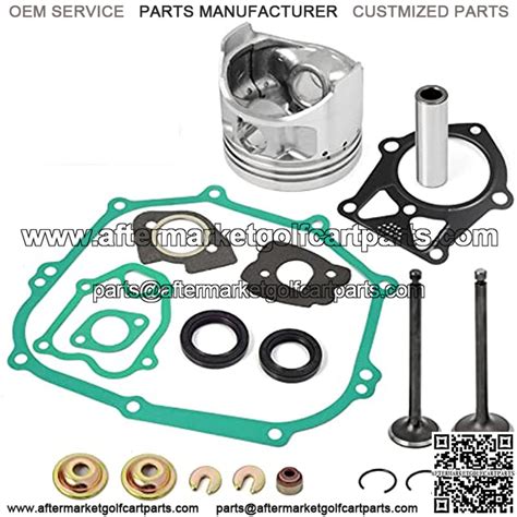 285cc Engine Rebuild Kit STD Piston Ring Gasket Seal Intake Exhaust