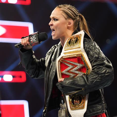 Women Of Wwe Raw Ronda Rousey Charlotte Flair And