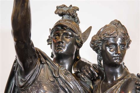 19th Century Bronze Statue of Paris and Helen of Troy by Jean Louis ...