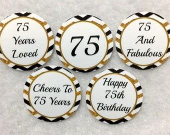 Set Of Personalized Th Birthday Party Inch Etsy