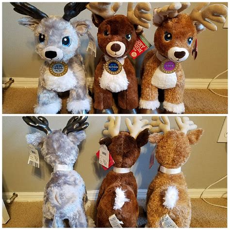 Build a bear Reindeer Collection pt1 by Vesperwolfy87 on DeviantArt