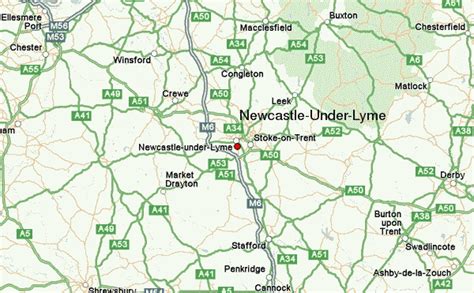 Guide Urbain De Newcastle Under Lyme