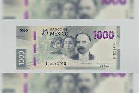 Banxico pone en circulación nuevo billete de 1 000 pesos