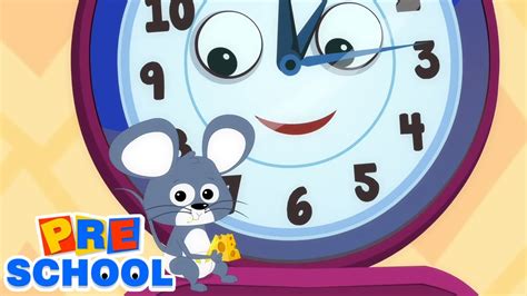 Hickory Dickory Dock Musica Para Bebes Video Infantil Desenhos