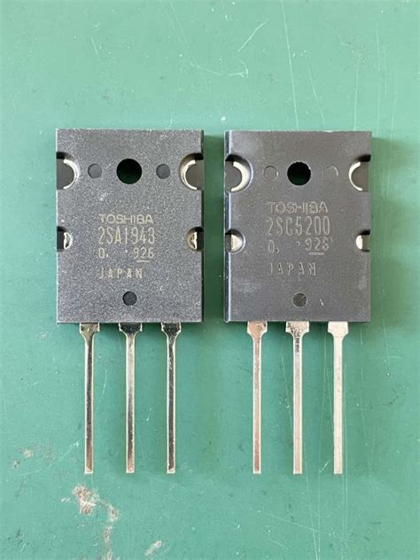 A C Set Super Transistor Toshiba Sa Sc Sepasang