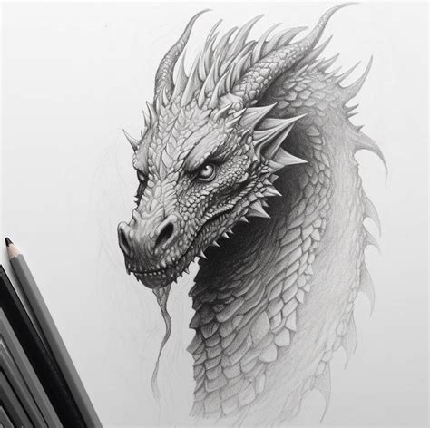 Dragon head sketch 9 by smash1000 on DeviantArt