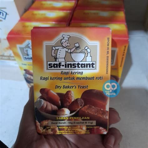 Jual Ragi Saf Instant Isi 5 Sachet X 11 Gr Per Box Shopee Indonesia