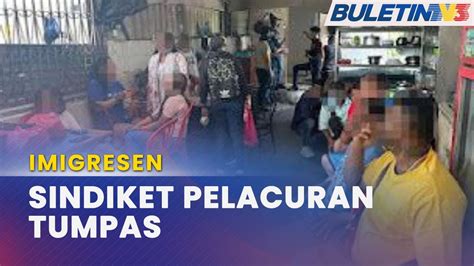 Imigresen Sindiket Pelacuran Warga Asing Tumpas Individu Ditahan