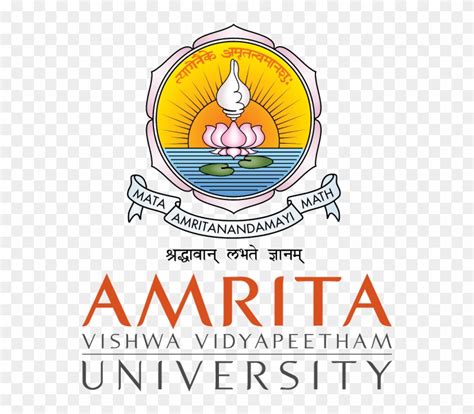 Amrita University - Amrita Vishwa Vidyapeetham Logo Clipart (#2222841) - PikPng