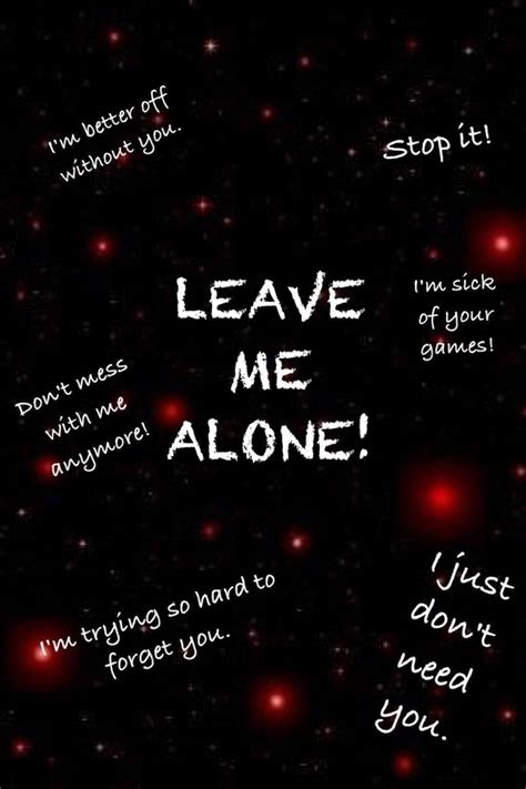 Top Leave Me Alone Wallpaper Full Hd K Free To Use