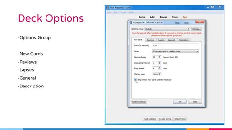 How To CHANGE Options For DECK In ANKI YouTube