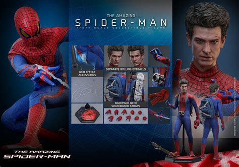 Spider Man Hot Toys Mms The Amazing Spider Man Figure