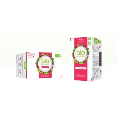 Infusion Cranberry Bio Bionutrisante La Bo Te De Sachets Prix