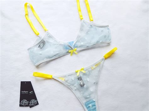 Cute Lingerie Set Babydoll Lingerie Lolita Lingerie Sheer Etsy