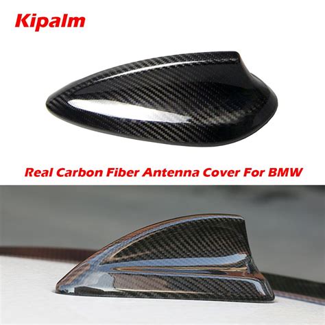 Car Antennas Online Sale Real Carbon Fiber Shark Fin Antenna Cover For Bmw E90 E92 M3 F20 F30