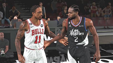 CLIPPERS Vs BULLS INSANE REALISM NBA 2K23 Realistic Gameplay YouTube