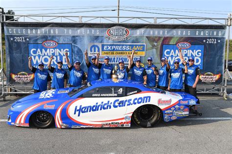 Greg Anderson Earns Pro Stock Record Tying 97th Victory