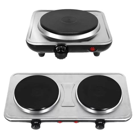 HOT PLATE ELECTRIC Cooker Single Double Portable Table Top Kitchen Hob Stove UK 15 99 PicClick UK
