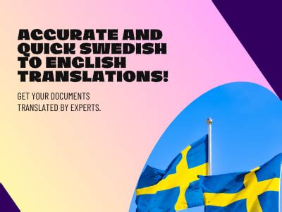 Seamless Swedish Translations Tailored For Your Success Upwork