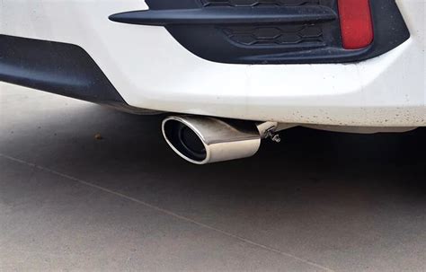 For Toyota C Hr Chr 2016 2017 2018 Exterior Car Accessories Stainless Steel Exhaust End Tip Pipe