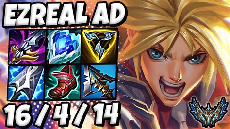 Ezreal Vs Kaisa Adc Korea Challenger Patch 1216 Youtube