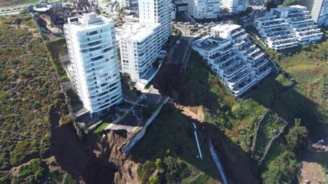 Riesgo De Un Colapso Edificio De Lujo En Vi A Del Mar