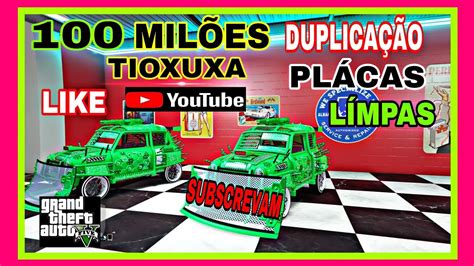 GTA V NEW MONEY GLITCH DUPLICAÇÃO MASSIVA PLACAS LIMPAS GTA V