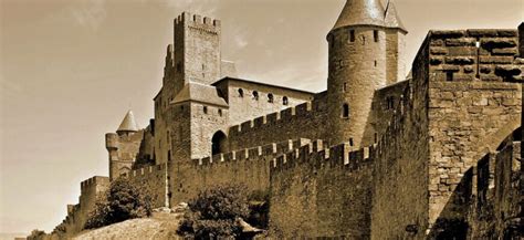 Walls And Towers Of A Medieval Castle Castlemen