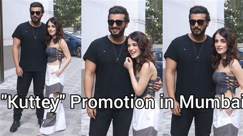 Kuttey Promotion Arjun Kapoor Radhika Madan Akpaps Youtube