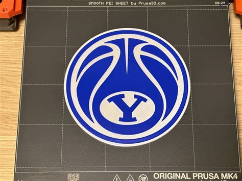 Free 3d File Byu Basketball Logo 🏀・3d Printing Design To Download・cults