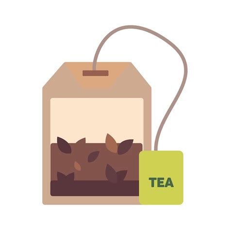 Premium Vector Tea Bag Vector Illustration Art