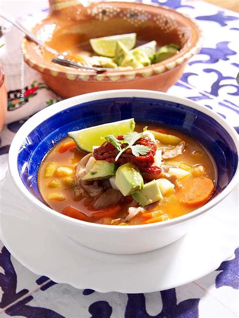 Caldo Tlalpe O Quick And Easy Recipe Mexican Made Meatless