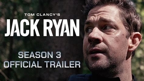 Jack Ryan Season Official Trailer Prime Video Youtube