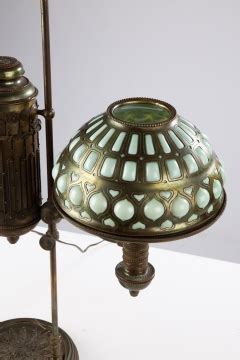 Tiffany Studios New York Moorish Double Student Lamp Cottone Auctions