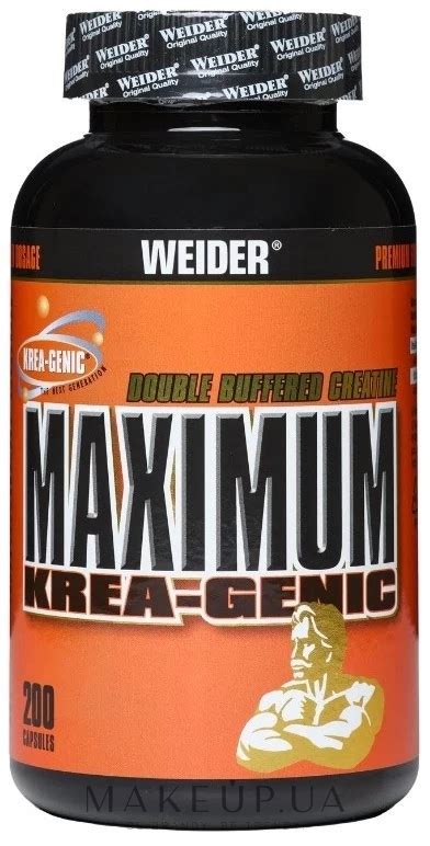 Пищевая добавка "Креатин", в капсулах - Weider Maximum Krea-Genic ...