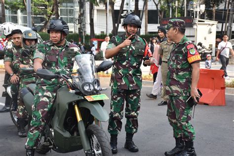 Pangdam Bersama Dandim 0501 Pastikan Keamanan Jalur Lintas Pelantikan