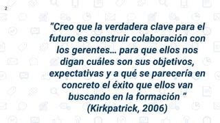 Modelo Kirkpatrick Ppt