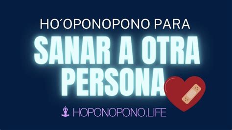 Ho Oponopono Para Sanar A Otra Persona Audio Meditaci N Guiada Y