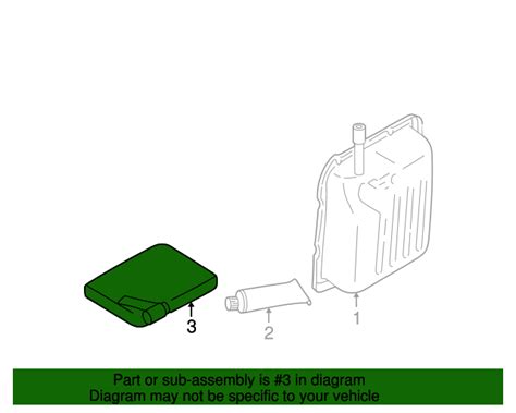 Genuine OEM Internal Oil Filter Part# 46321-39010 Fits 1999-2010 ...